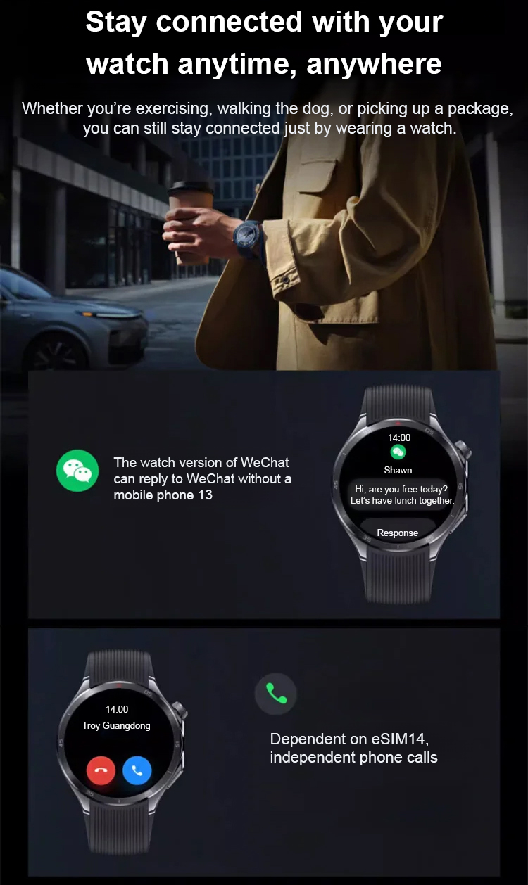 Sleek design of New HD Watch X Smartwatch