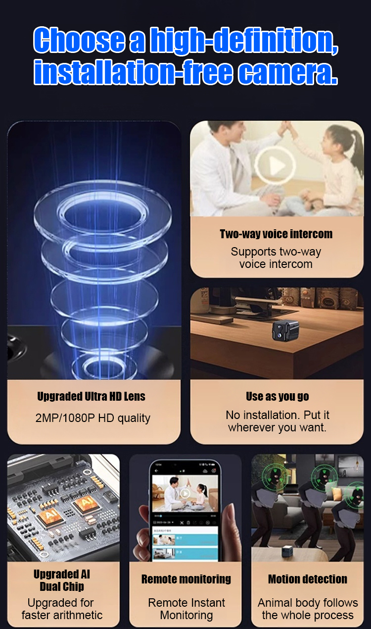 Night vision 4G surveillance camera for home security