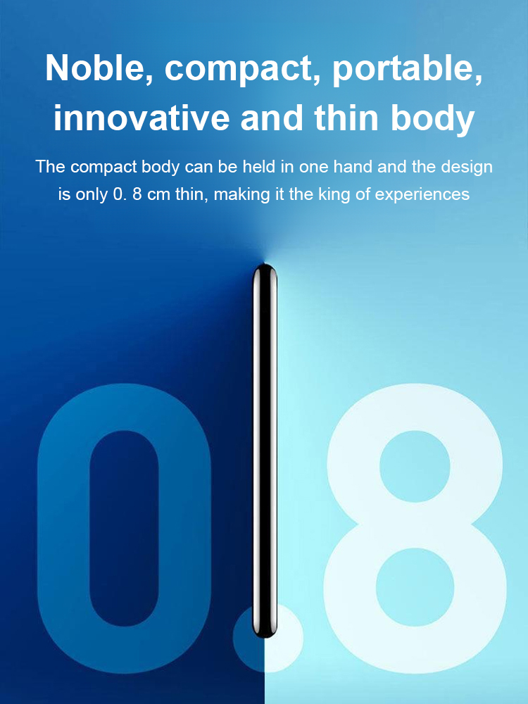 Palm-sized Portable SSD with Large Storage and Password Setting