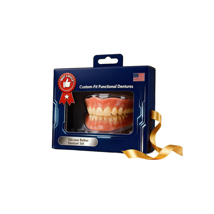【💯Awarded the highest food-grade safety certification!💯】🔥High-quality denture set🔥👍Buy one get one free, 98.9% positive reviews, 99% repurchase rate!👍