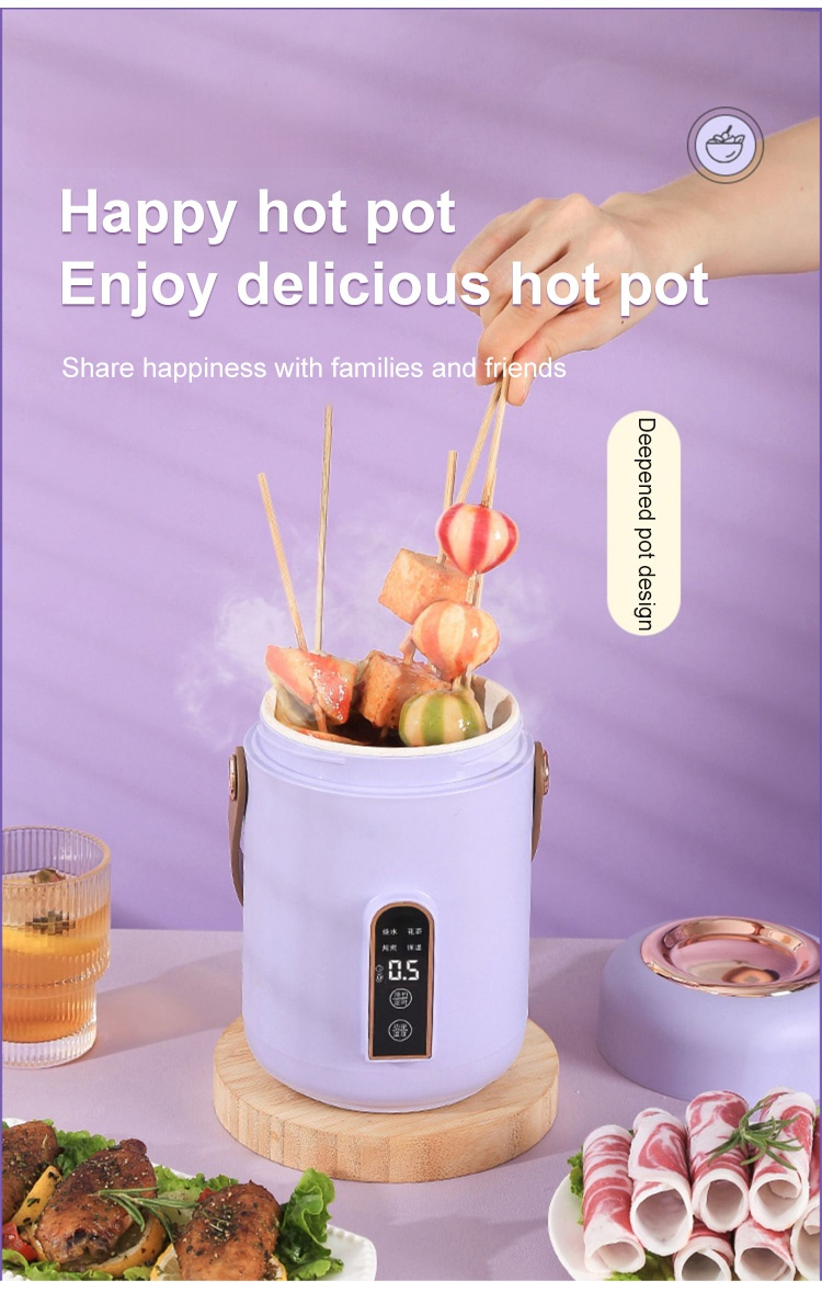 Multi-function smart health electric stewing cup features