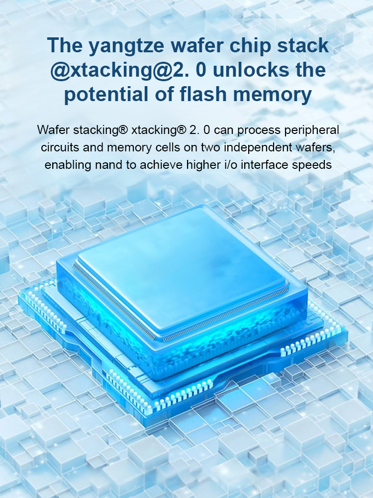 Palm-sized Portable SSD with Large Storage and Password Setting