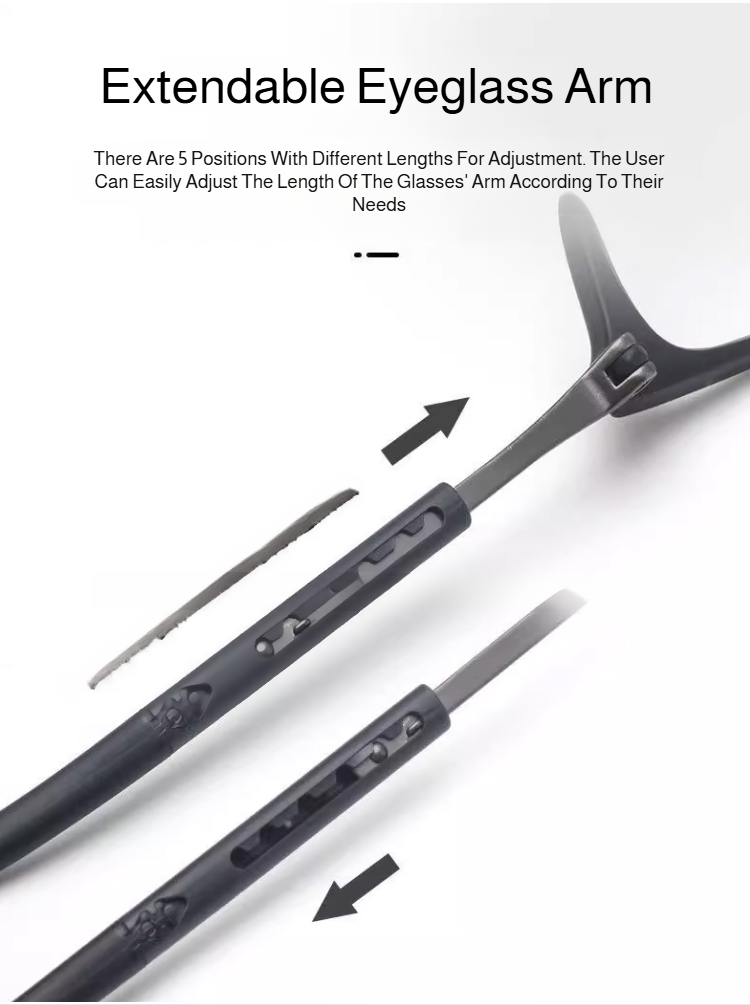 Magnetic Neck-Hanging Anti-Lost Reading Glasses for Eye Protection