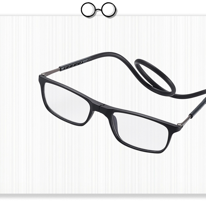 Magnetic Neck-Hanging Anti-Lost Reading Glasses for Eye Protection
