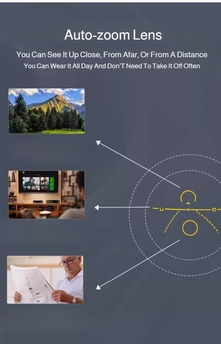 Elegant rare crystal reading glasses for eye protection