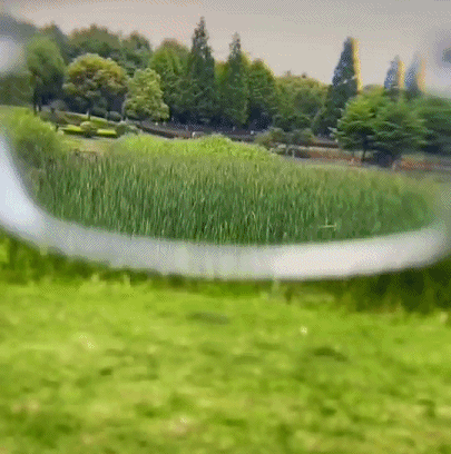 Slim and sleek design of rimless reading glasses with blush