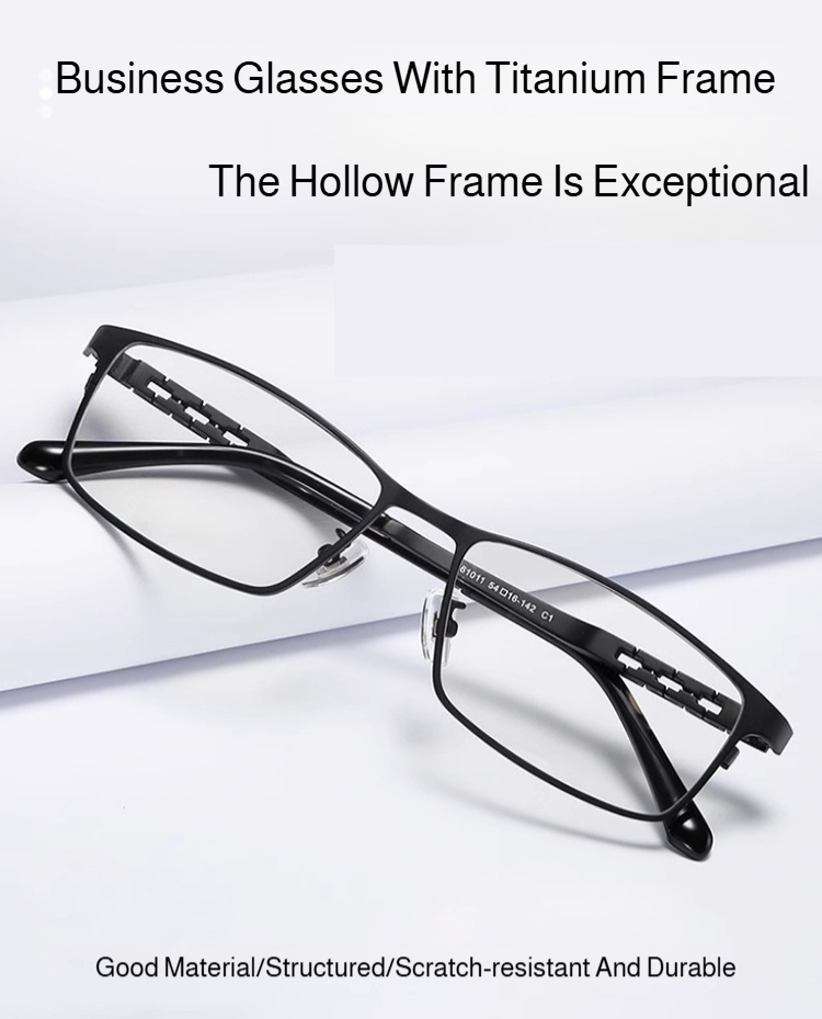 Crystal Auto-Focus Photochromic Reading Glasses front view
