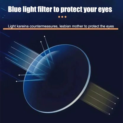 Automatic Focus Reading Glasses with Natural Crystal for Eye Protection