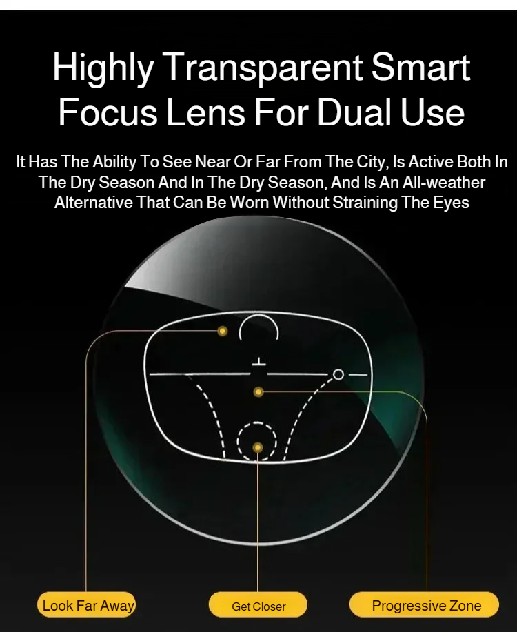 Woman wearing HD frameless blue light blocking reading glasses