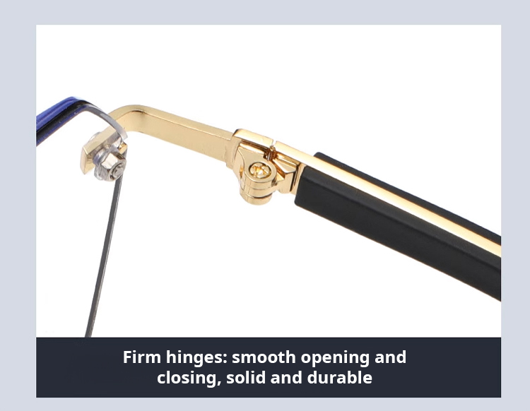 Fashion-forward design of color-changing presbyopia glasses