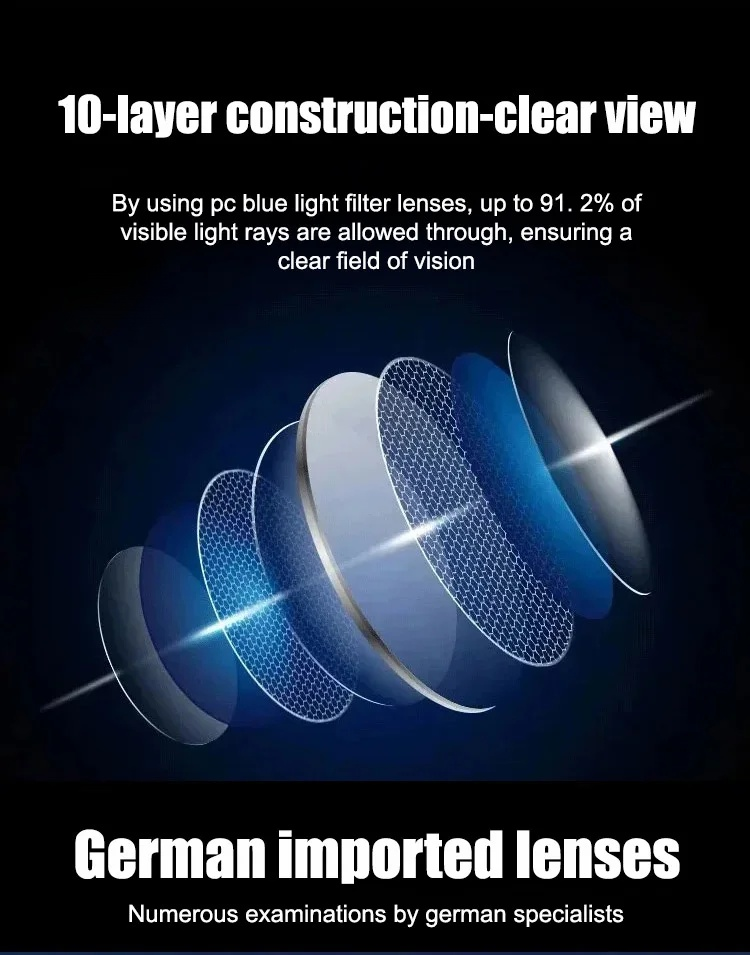 Stylish automatic focus reading glasses for men and women