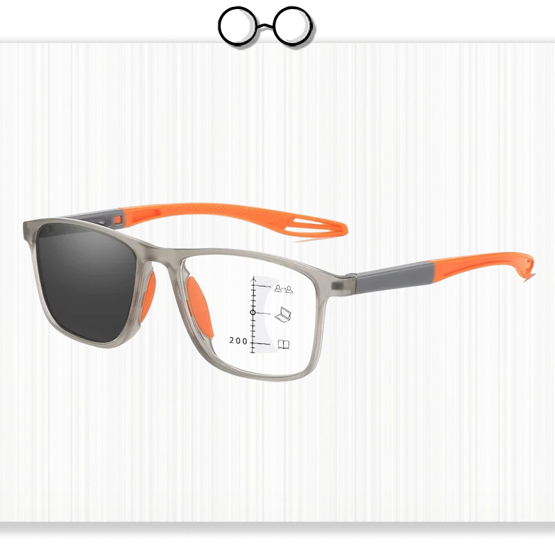 Progressive Multifocal Fishing Sports Reading Glasses with Six Protections