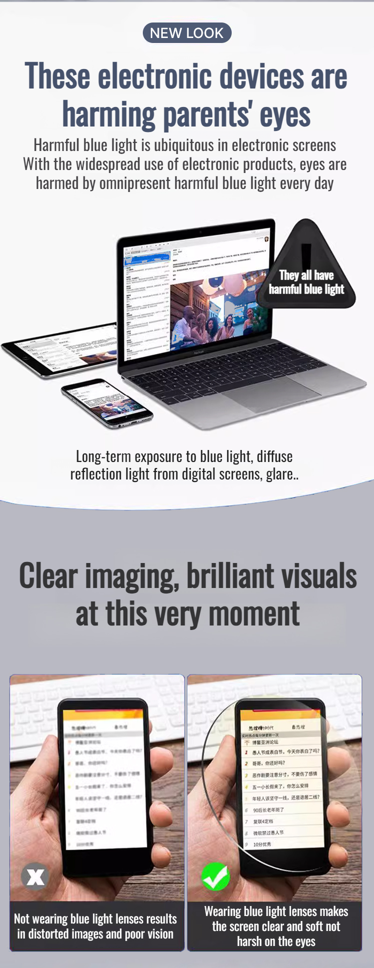 Comfortable and stylish reading glasses for office