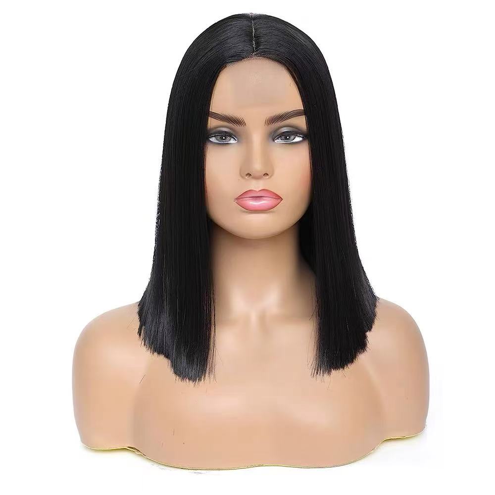 Long Straight Gradient Red Hair Wig – Elegant & Sleek Look for Every Occasion