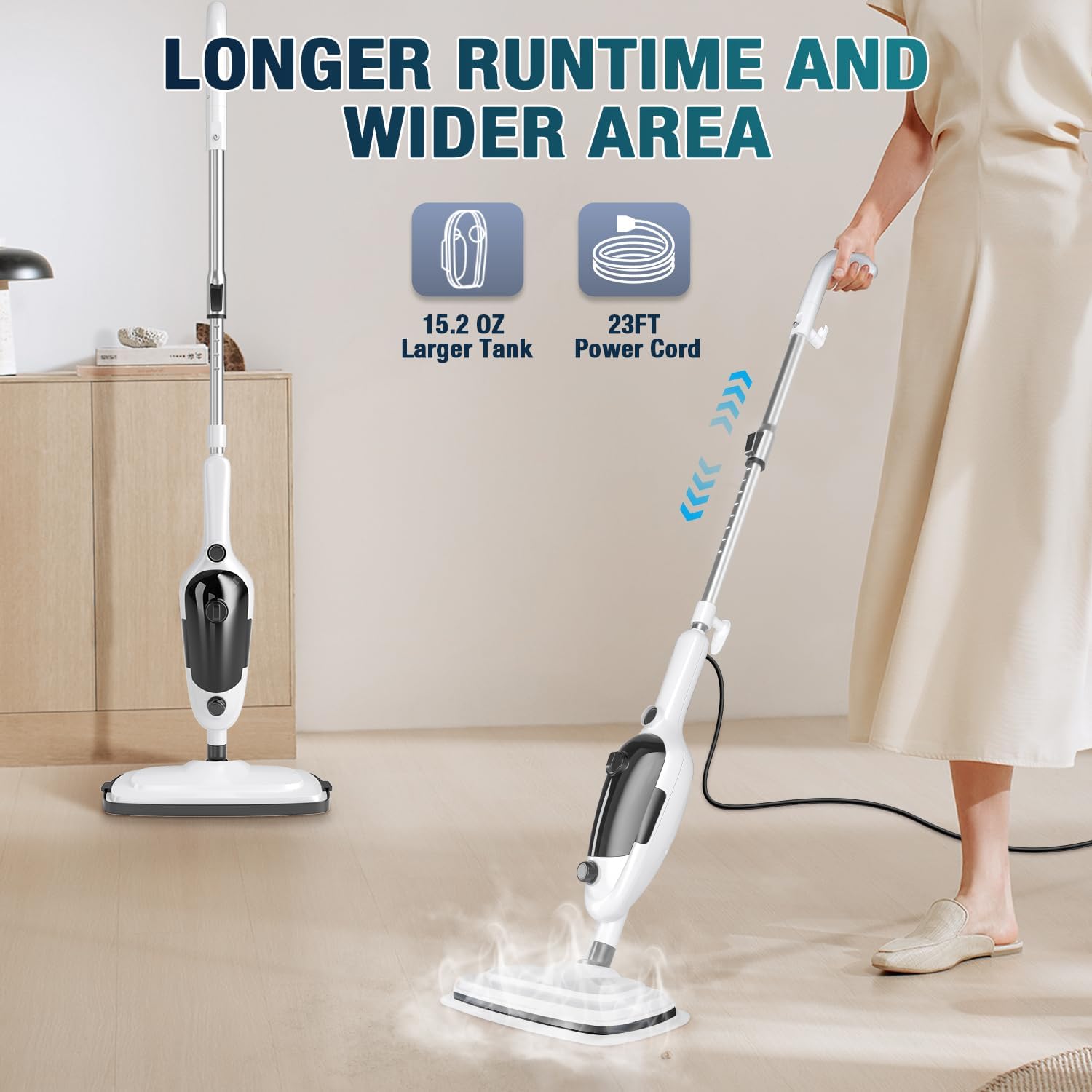 Multi-Functional Steam Mop