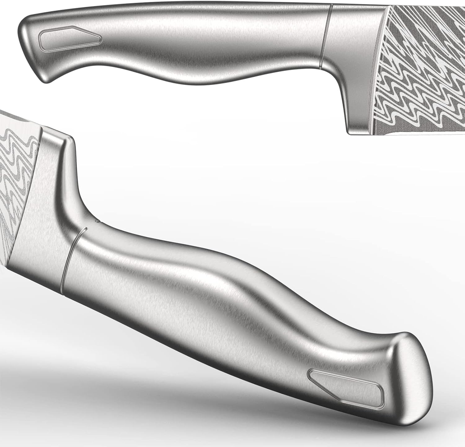 Premium Kitchen Knife Block Set with Built-In Sharpener