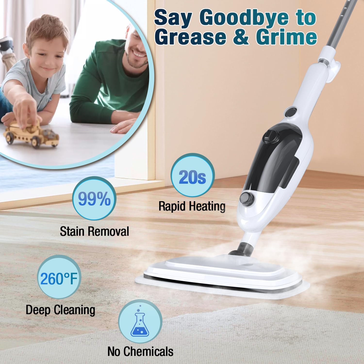 Multi-Functional Steam Mop