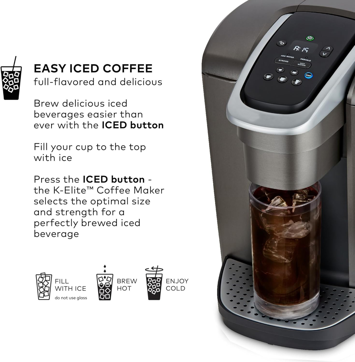 Single Serve Capsule Coffee Maker, Compatible with Pods
