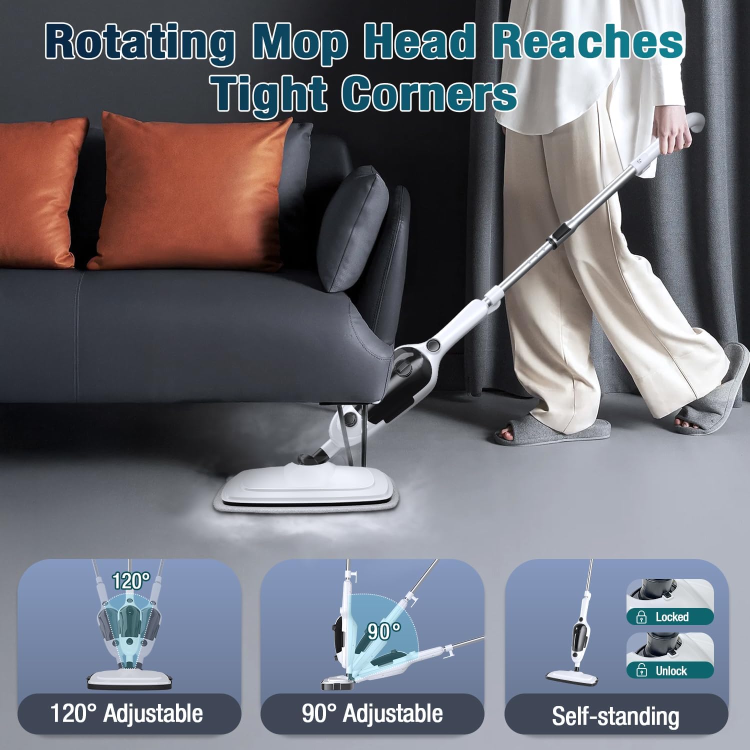 Multi-Functional Steam Mop