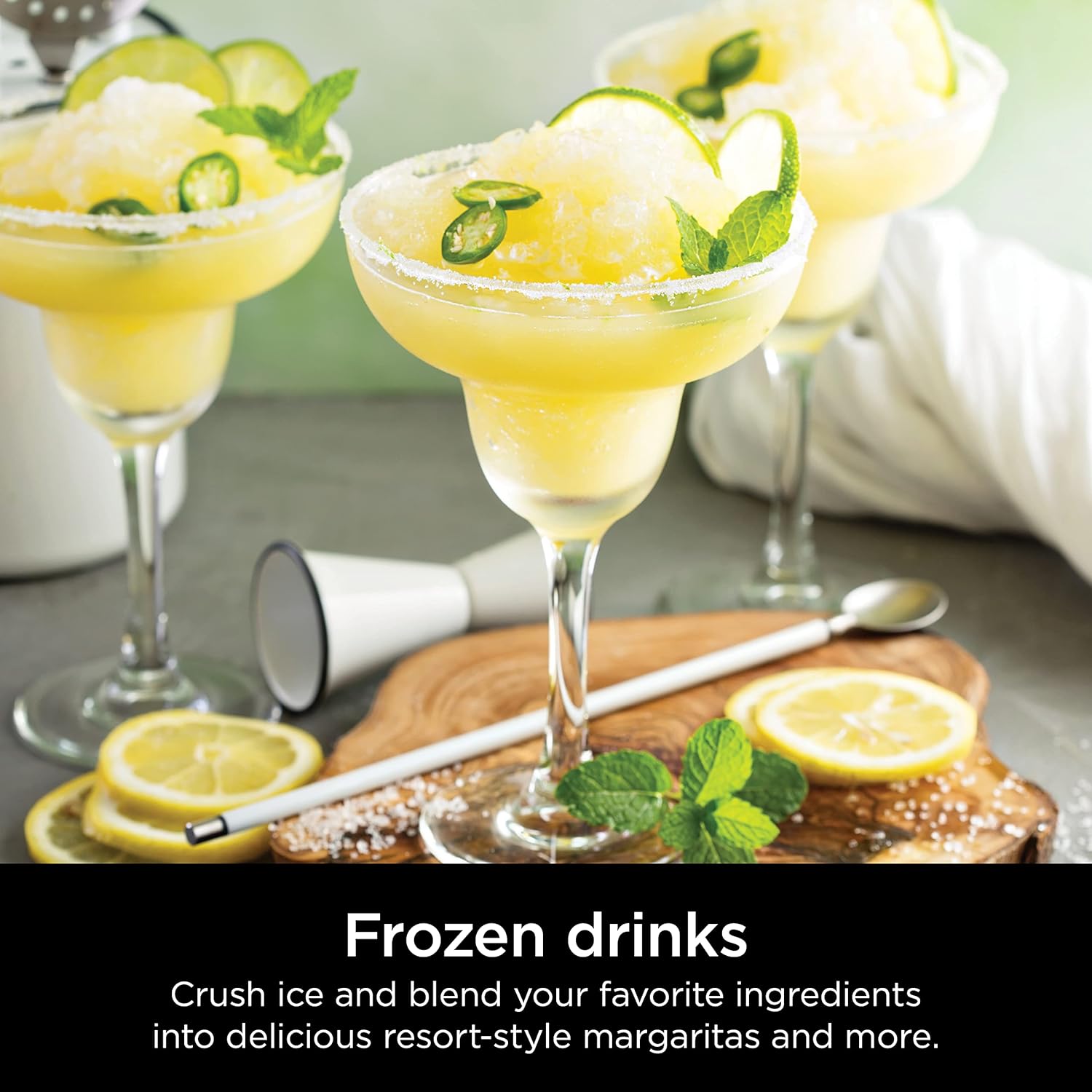 1000W Professional Blender, 72-Ounce Glass Jar, 3 Speed Settings with Pulse Function for Smoothies, Soups, and Frozen Drinks