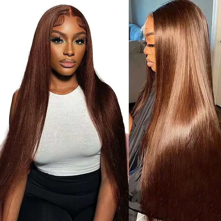 Brown Long Straight Hair – Sleek & Natural Look