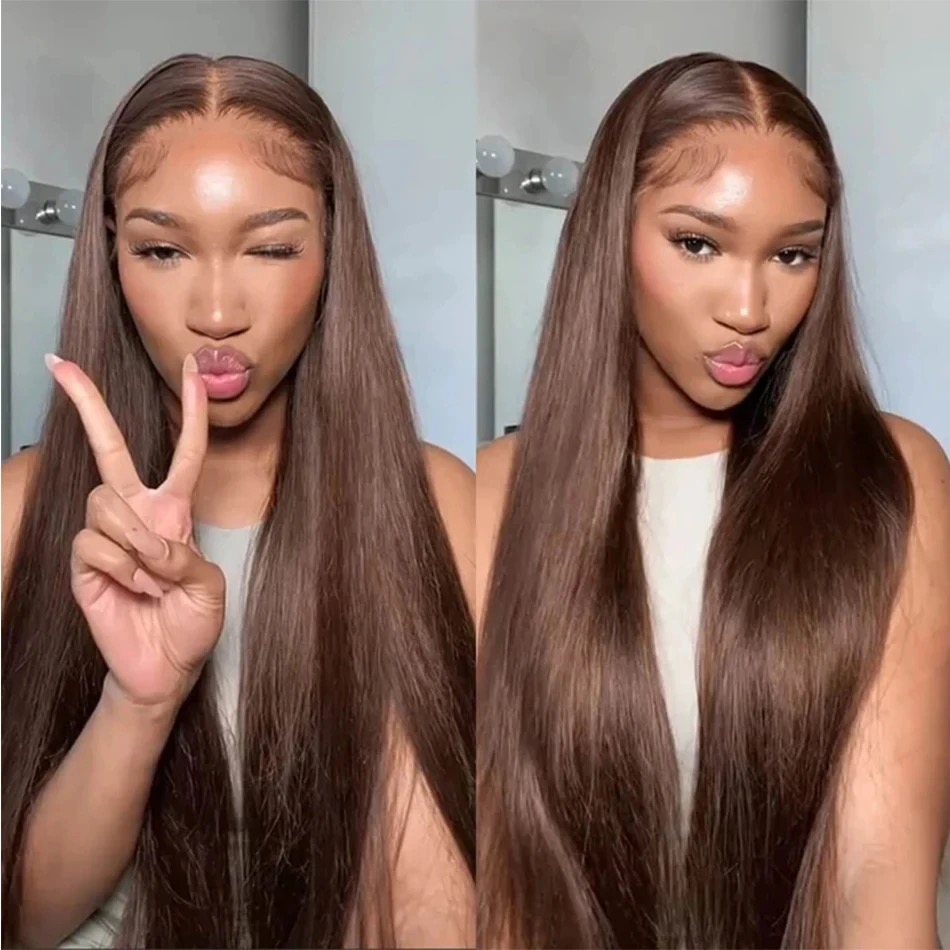 Brown Long Straight Hair – Sleek & Natural Look