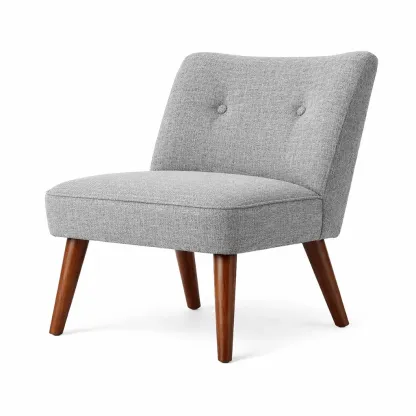 Fauteuil compact en tissu