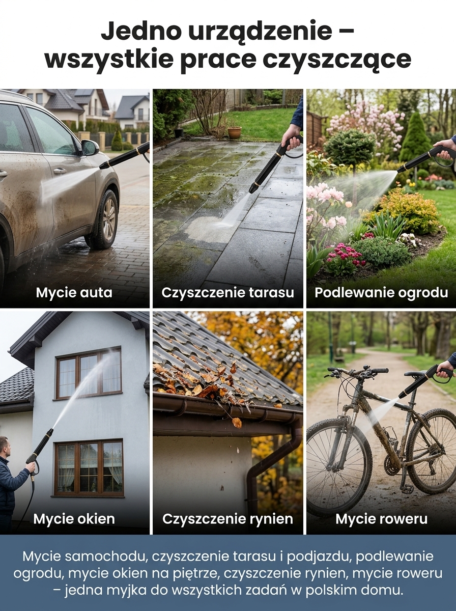 Czarna Mamba myjka ciśnieniowa