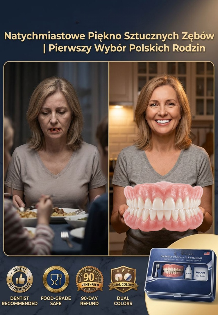 [90 dni zwrotu] Nakładki termoplastyczne w 3 min - Gryź żeberka, płatność przy odbiorze! 🦷✨