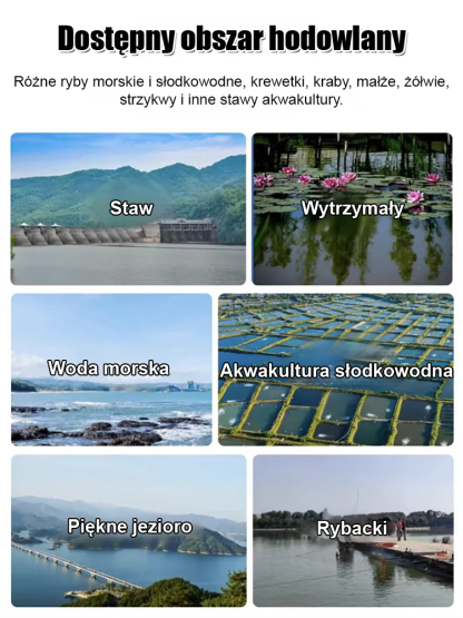  [1 Worek = 10 Akrów] Magiczny Oczyszczacz Wody do Stawu - Krystaliczna Woda w 24H (100% Bezpieczny dla Ryb)