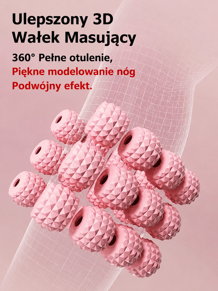 🌟 Nowy ulepszony 28-rolkowy masażer 3D do nóg | Pożegnaj obrzęki, ból i drętwienie nóg (-50% Zniżki)