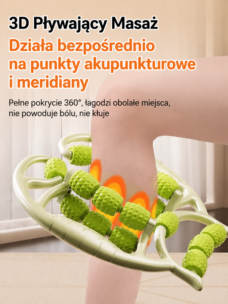 🌟 Nowy ulepszony 28-rolkowy masażer 3D do nóg | Pożegnaj obrzęki, ból i drętwienie nóg (-50% Zniżki)