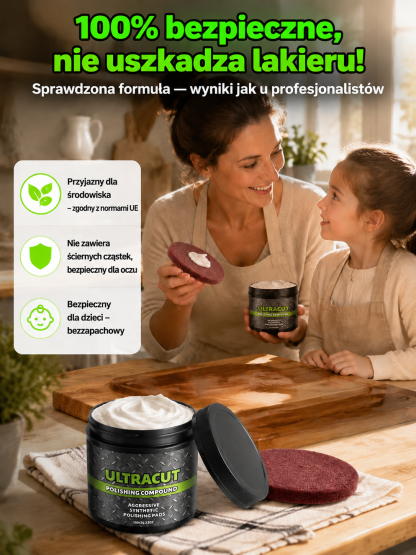 [Nano-Pasta] 1 Słoik = 10 Produktów | Usuwa Rysy, Regeneruje Lakier, Skórę i Drewno (+200% Blasku)