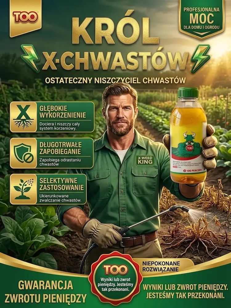 środek do zwalczania chwastów i gnicia korzeni