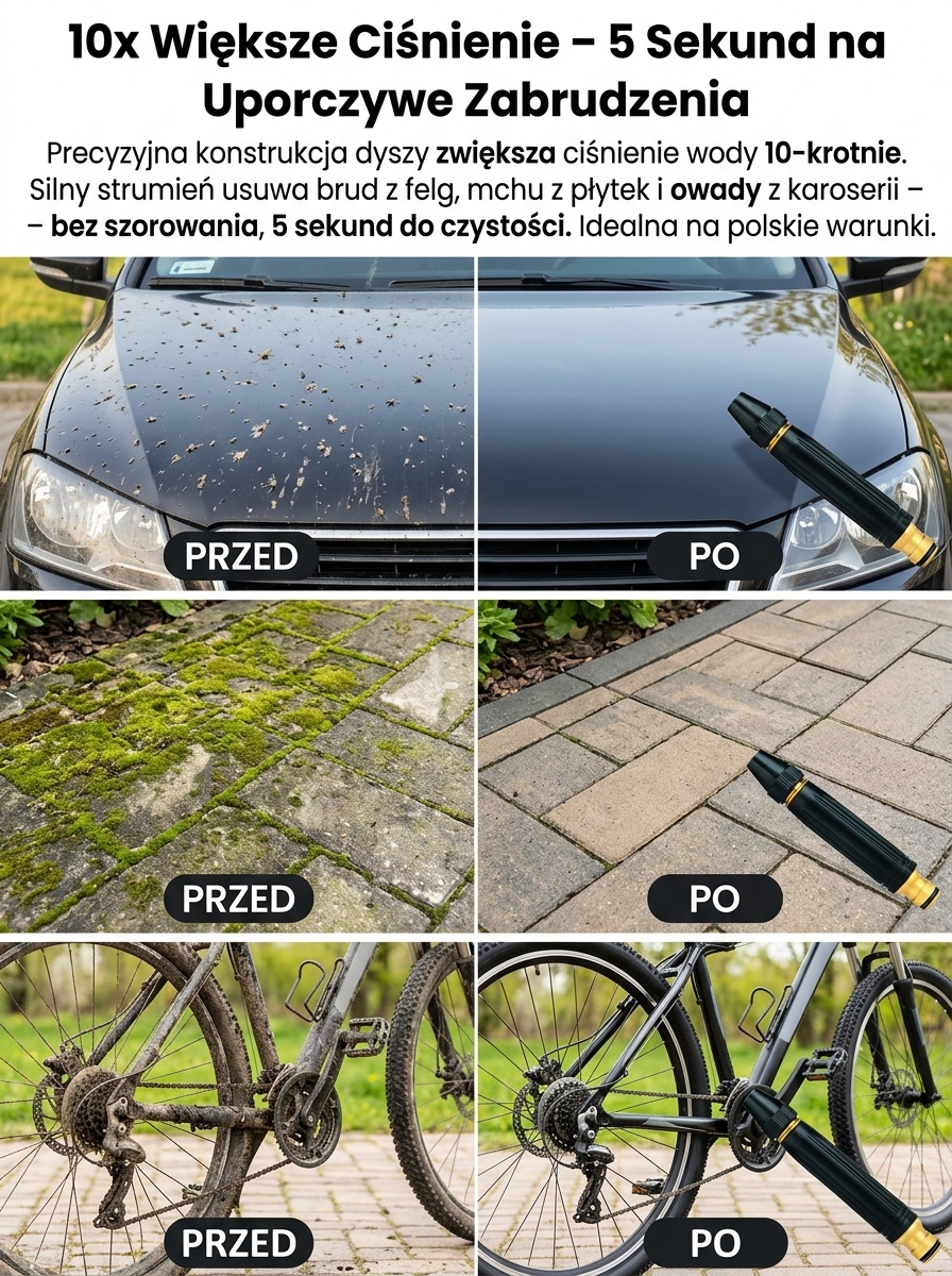 Czarna Mamba myjka ciśnieniowa