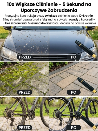 Czarna Mamba myjka ciśnieniowa