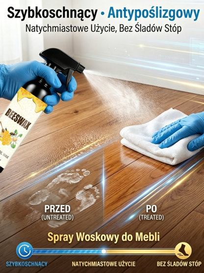 Mebel wosk pszczeli w sprayu