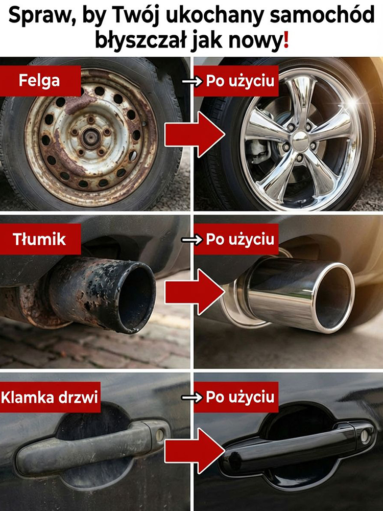 [Cud w 3 Sekundy] Przemysłowy Spray na Rdzę i Smar 6w1 | Mikropenetracja (Pojemność XL 450ml)