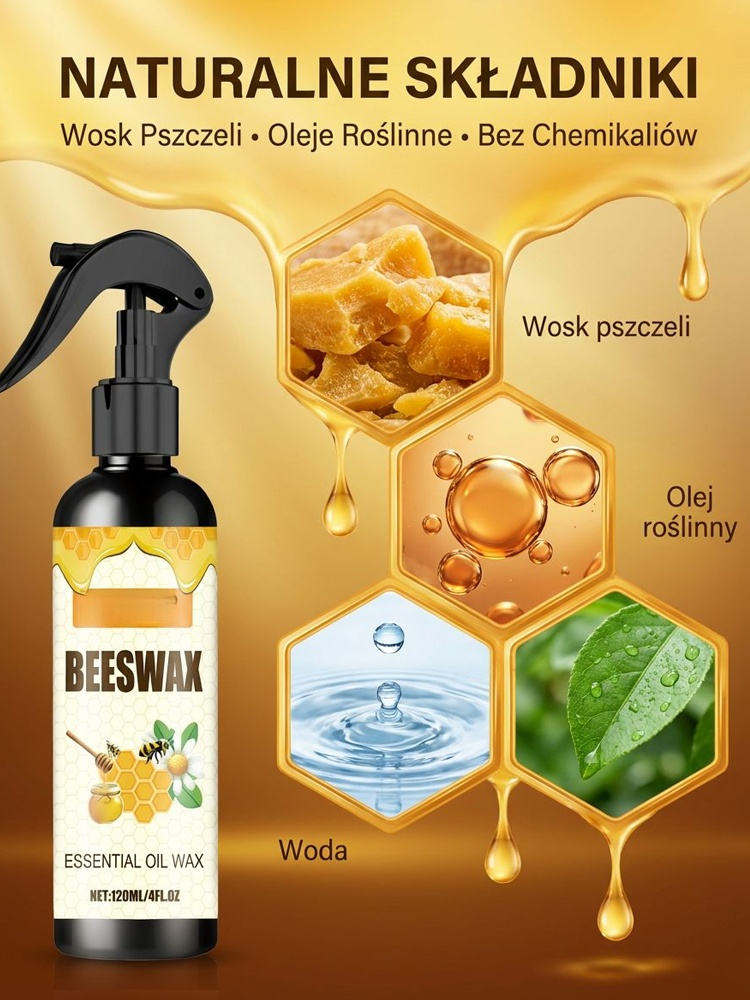 Mebel wosk pszczeli w sprayu