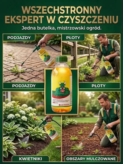 środek do zwalczania chwastów i gnicia korzeni
