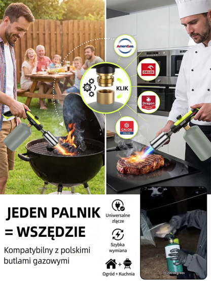 Bestsellerowa palnik propanowy do zapalania na zewnątrz.