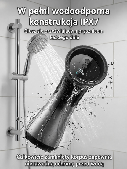 Przenośny ręczny irygator do uszu