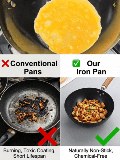Japanese Heritage Hand-Forged Cast Iron Pan - Generations of Quality