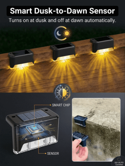 Solar Waterproof Fence Light