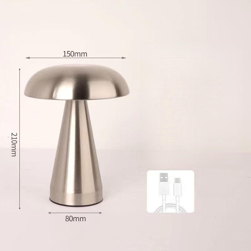 Lámpara de escritorio portátil recargable