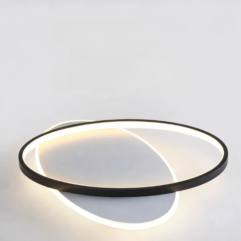 Lámpara de techo LED rectangular moderna y sencilla para sala de estar