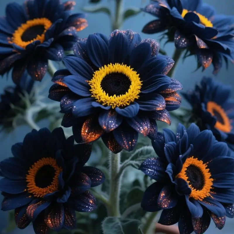 Nasiona słonecznika Midnight Blaze 🌻🔥