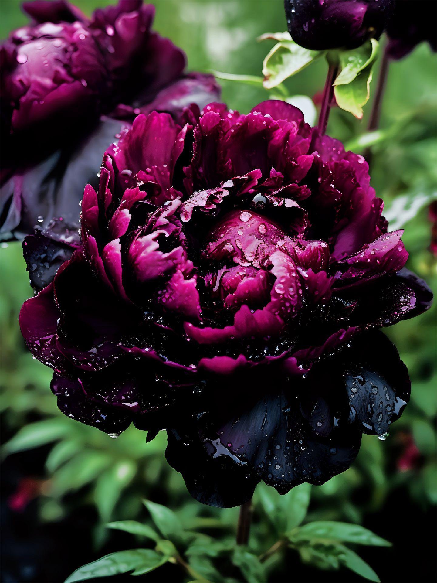 Black Beauty Pfingstrosen-Blumensamen