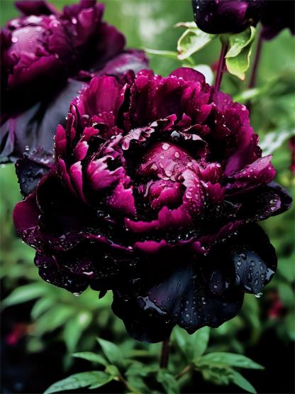 Black Beauty Pfingstrosen-Blumensamen