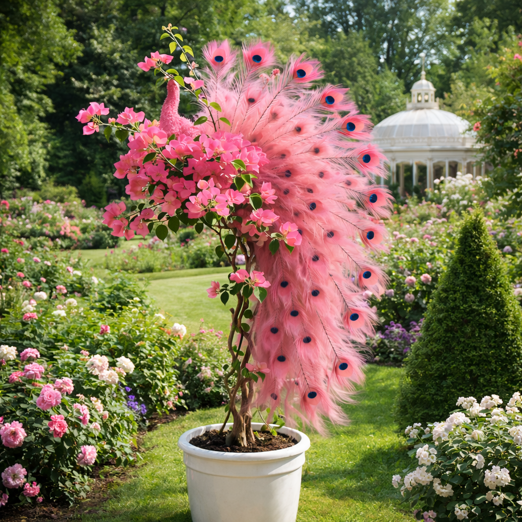 Semená popínavej rastliny Peacock Bougainvillea 🦚: Premeňte svoju záhradu na malý, elegantný kvetinový raj 🌺✨